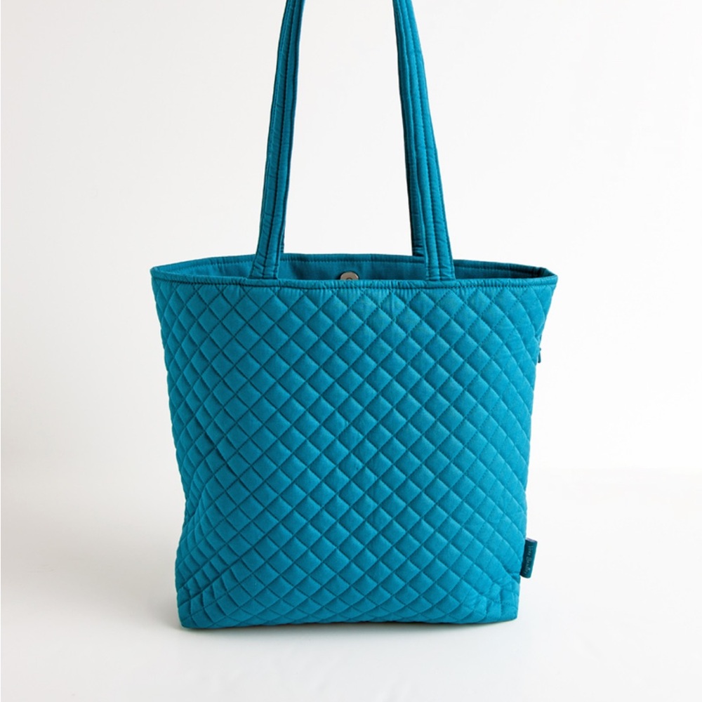 Vera Bradley Quilted Tote Bag Forever Green